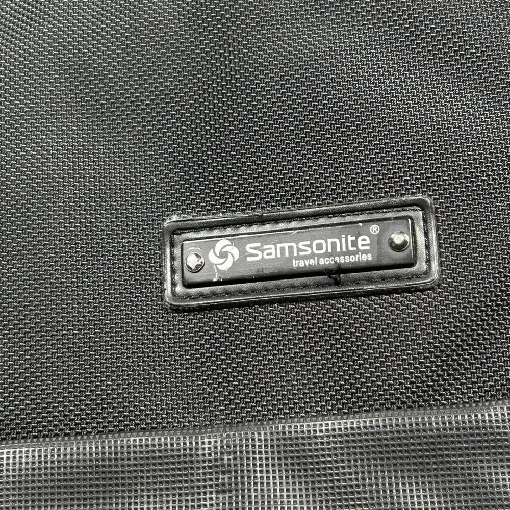 Samsonite Laptop Bag Briefcase Unisex 15in Black Travel Business Messenger